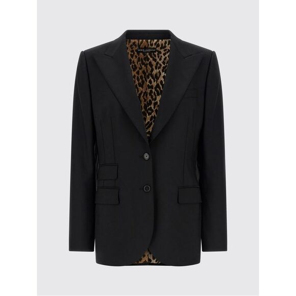 Dolce & Gabbana Jacket Woman Black - Picture 2 of 4